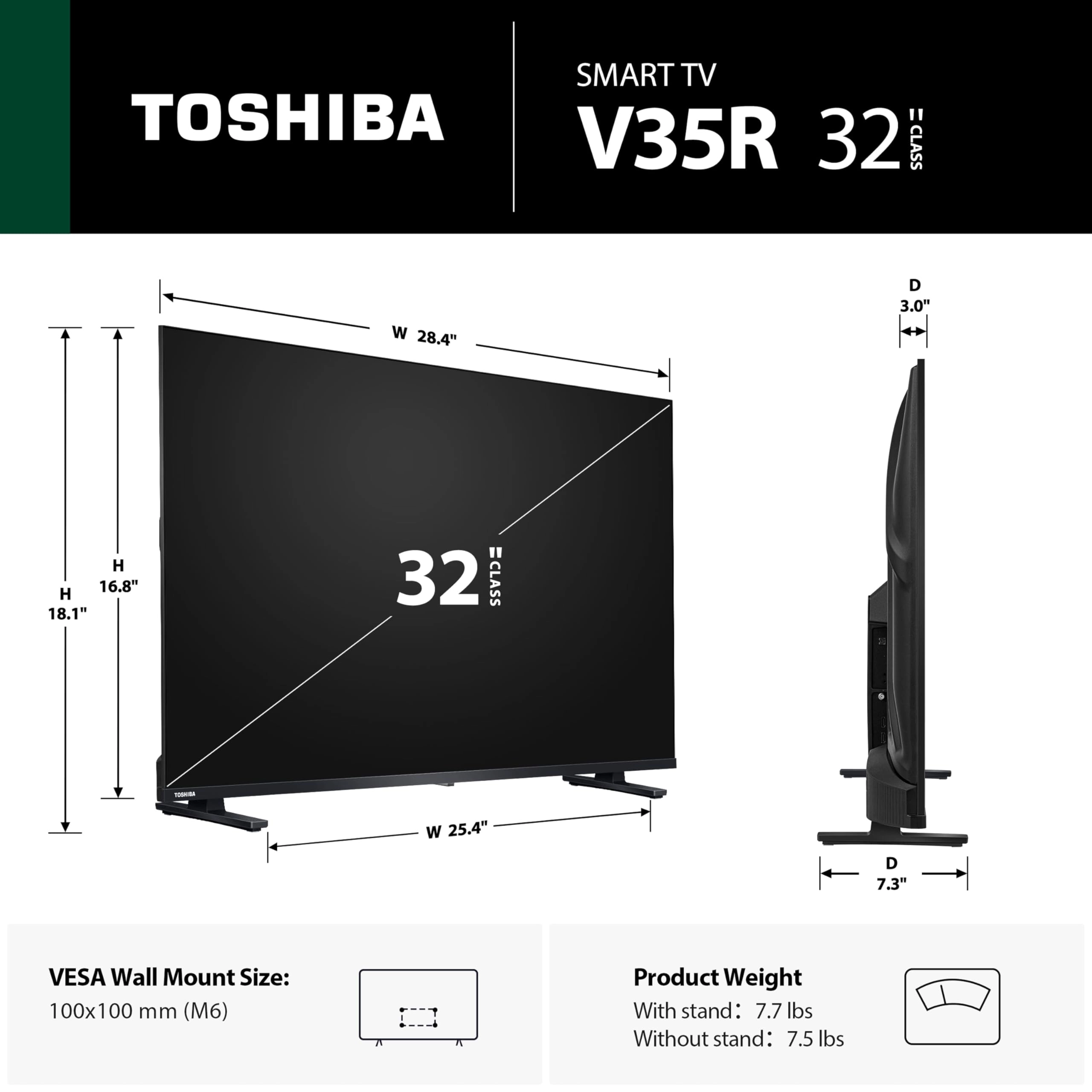 32V35RU - 32-inch