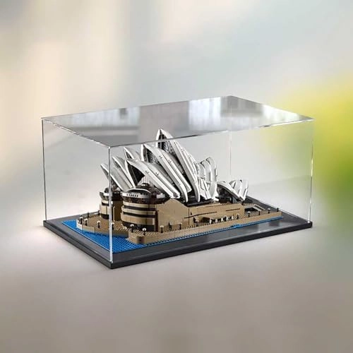 Display Case - 65 x 40 x 30 cm Black Base