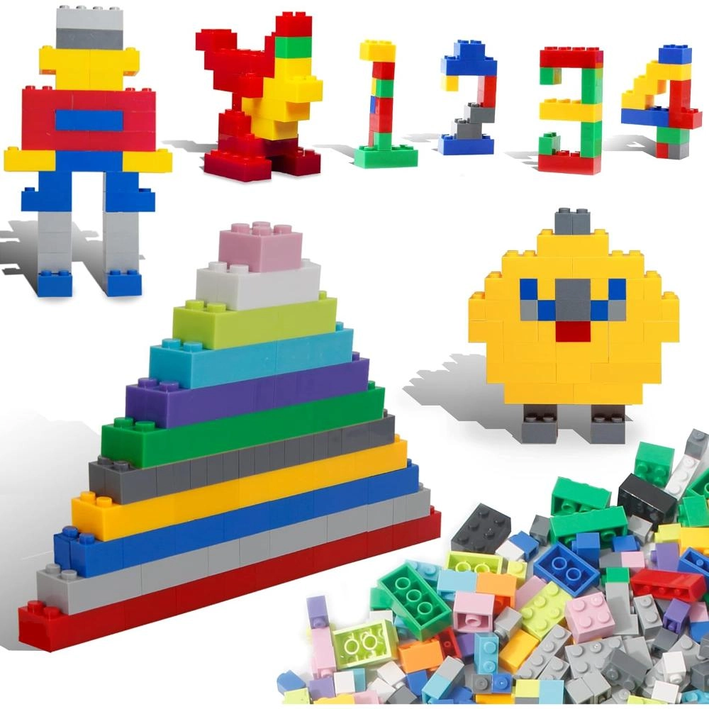 Building Block Tiles - 1750pcs