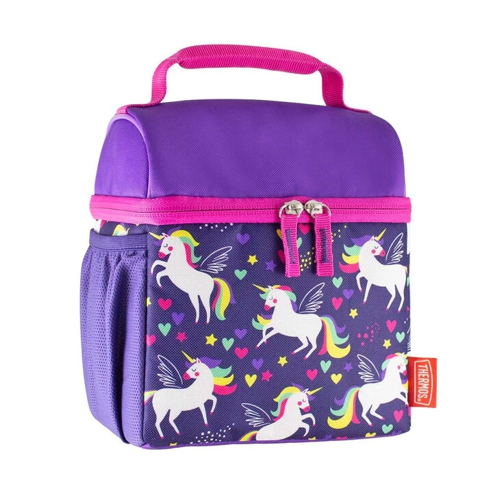 Standard Pop Top Lunch Bag - UNICORNS