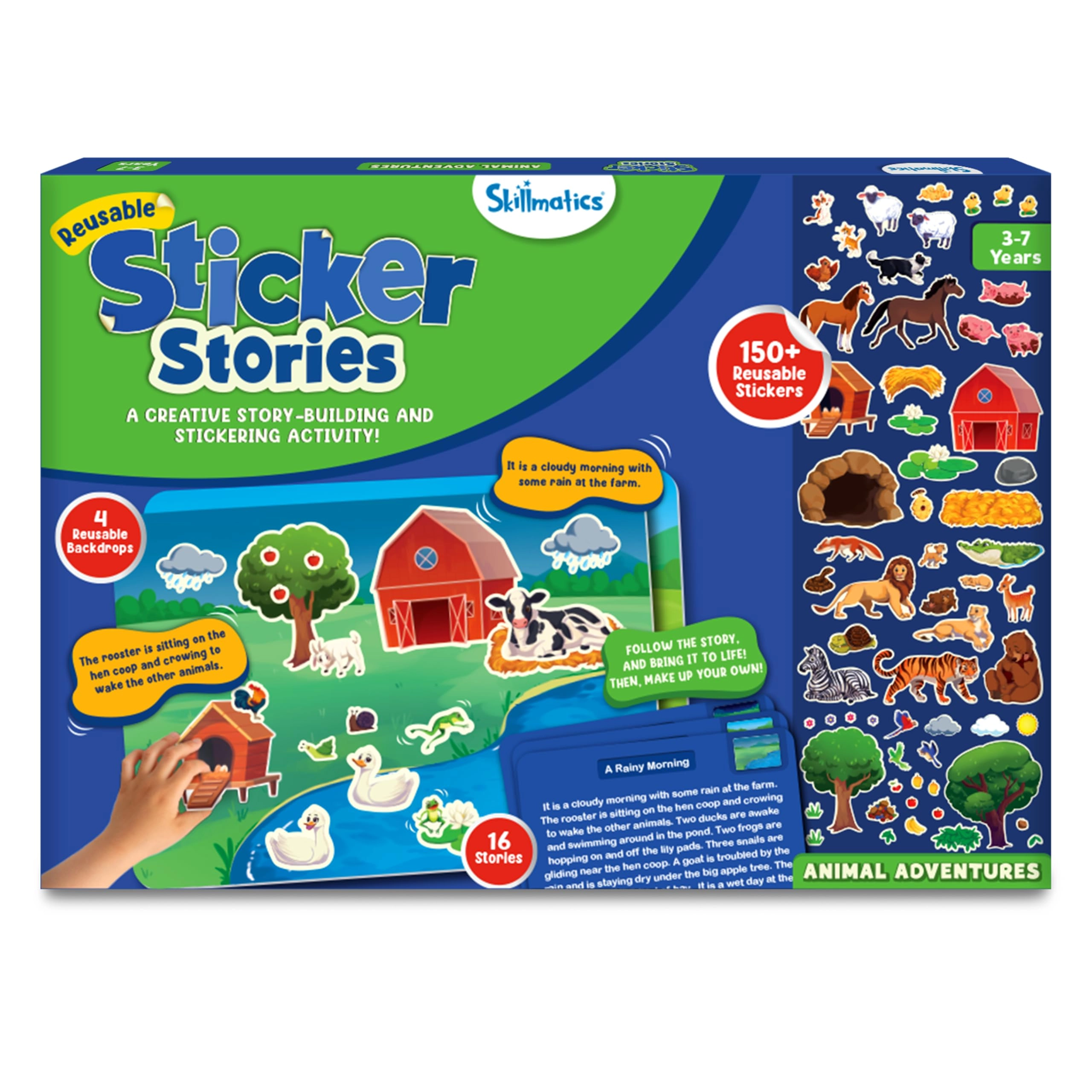 Sticker Stories - Ages 3, 4, 5, 6, 7 1 pieces