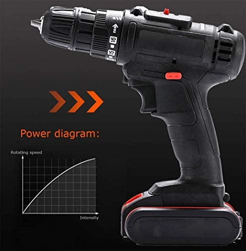 Electric Drill - 48V 1500mAh 2 batteries