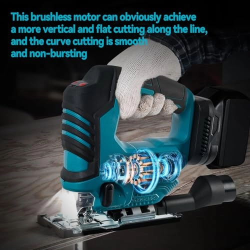 Cordless Electric Jigsaw - 500W