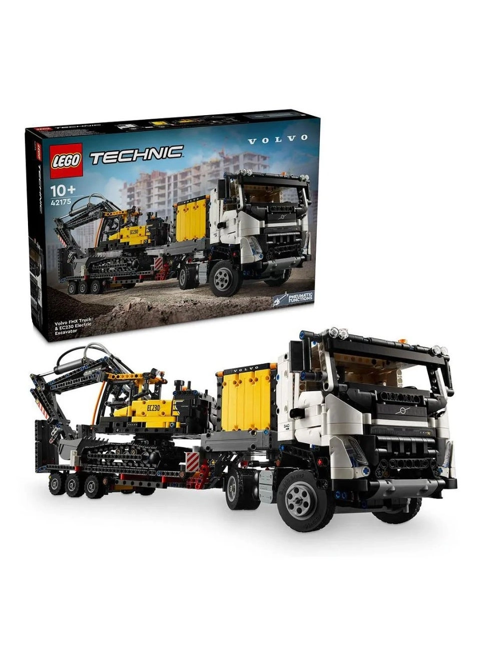 Technic Volvo FMX Truck + EC230 Electric Excavator (42175)