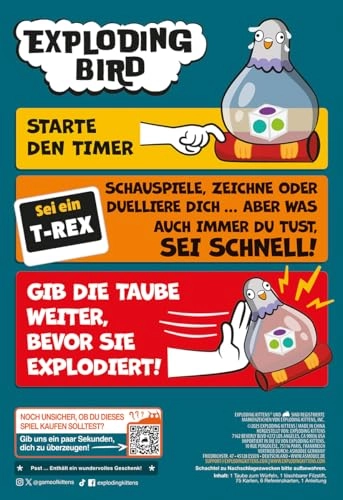 Exploding Bird - Party Game (German)
