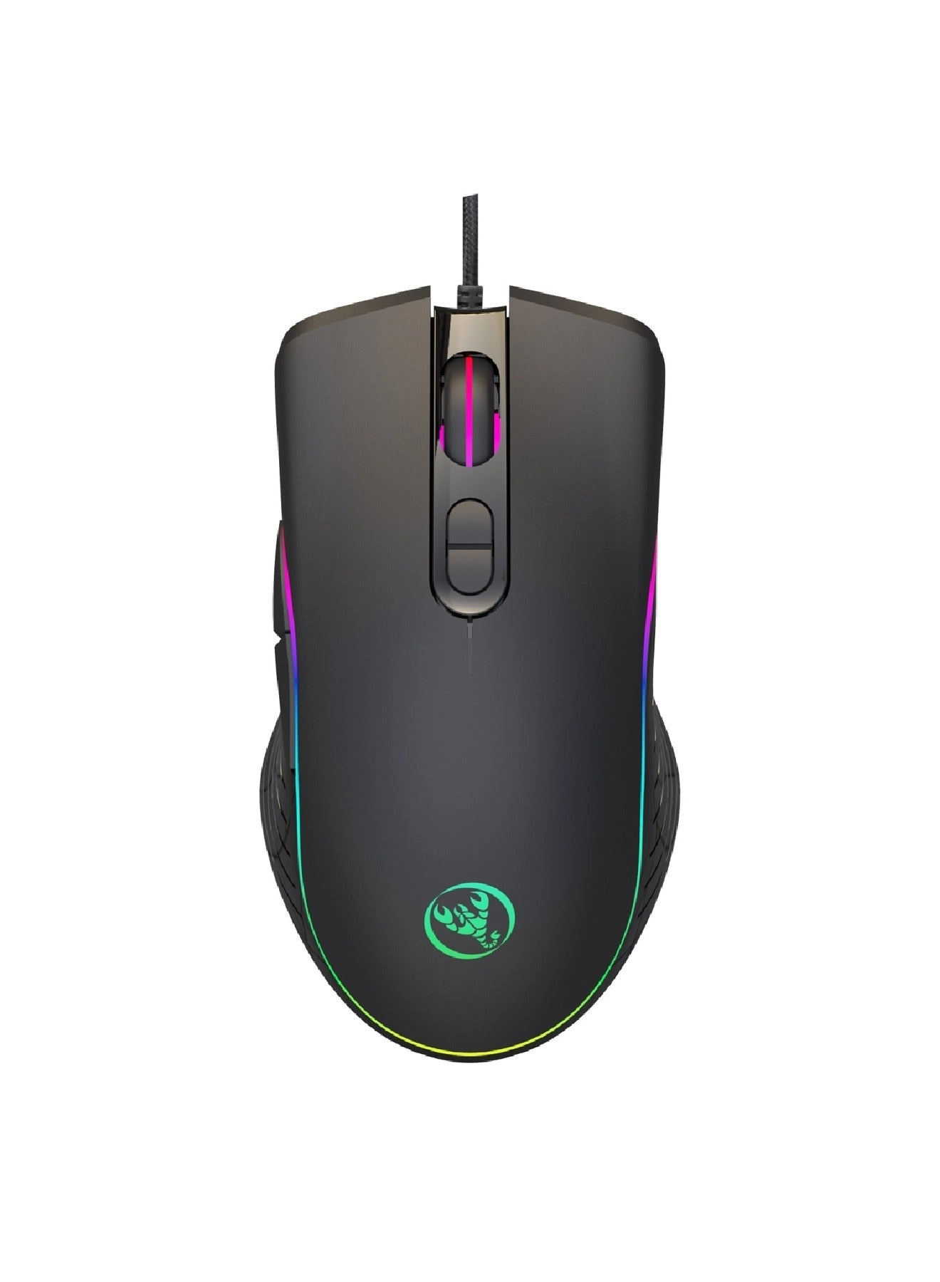 YONK A867 RGB Backlit Optical Gaming Mouse - Wired