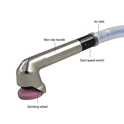 Air Wet Stone Polisher - 5500 Rpm Rear Exhaust