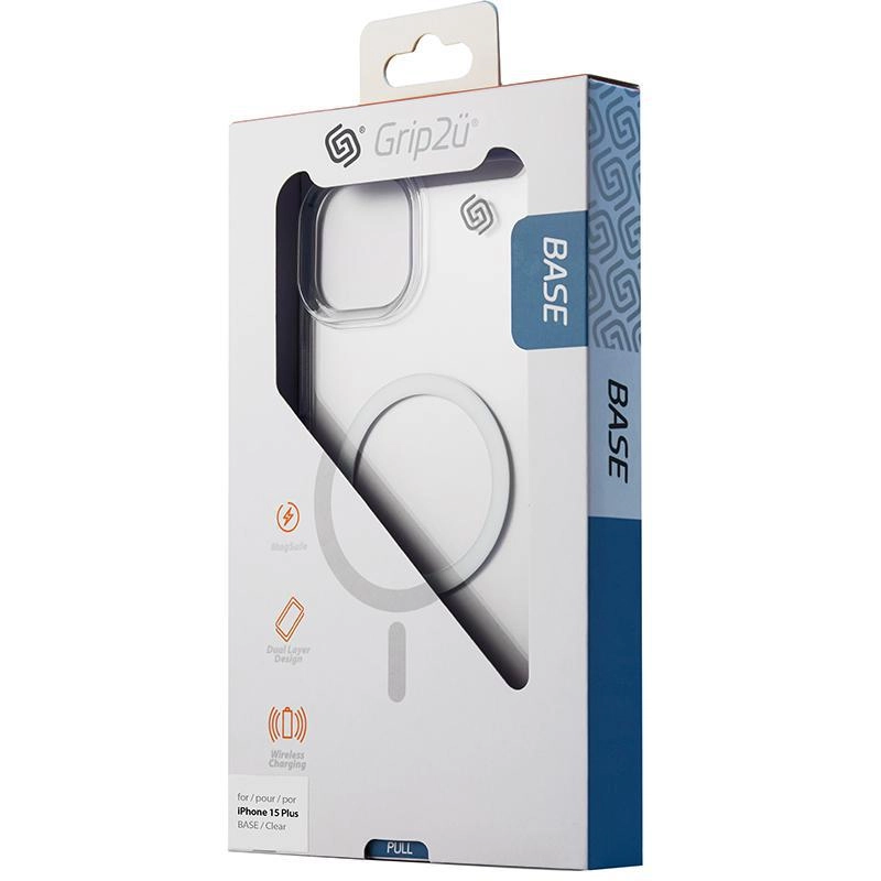 Base Back Cover Mobile Case with MagSafe for iPhone 15 Plus