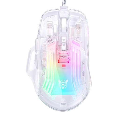 Crystal Shell Gaming Mouse - USB