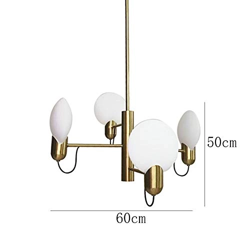 E27 American Style Chandelier - Copper 6