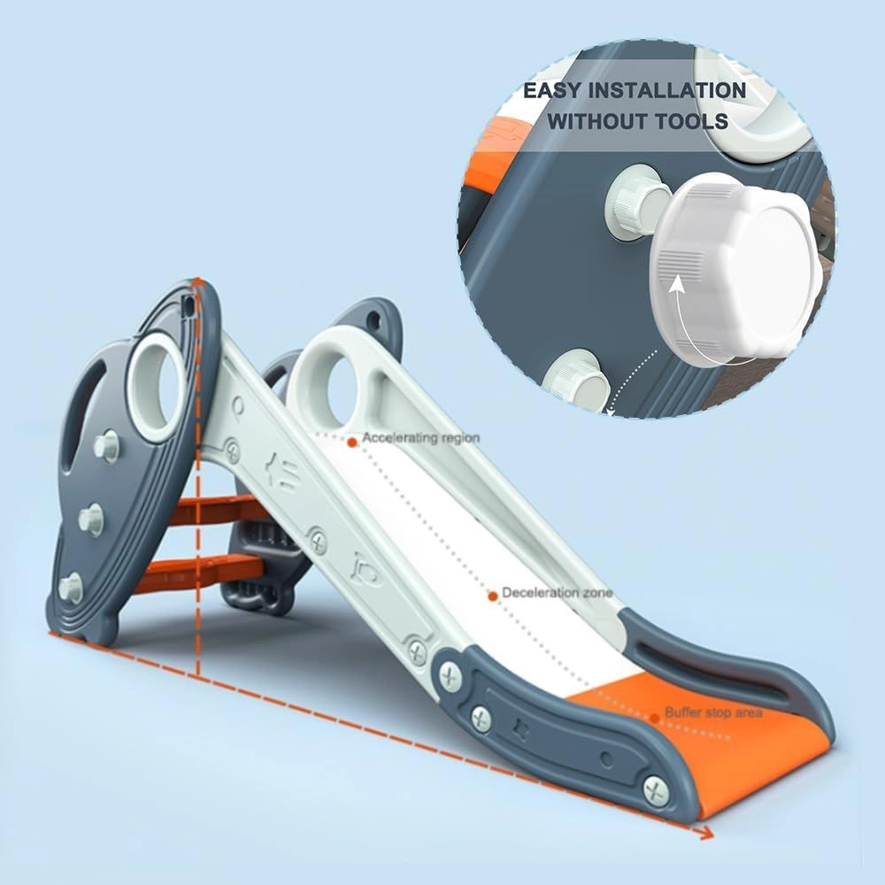 3 In 1 Swing With Slide - Pink 1-6 years