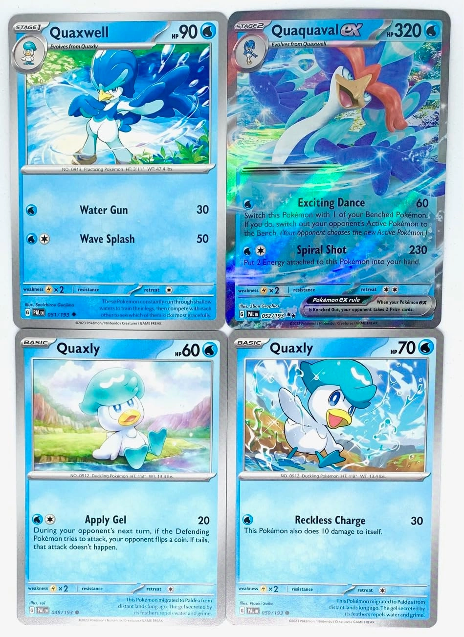 Pokémon Quaquaval ex - 052/193 Paldea Evolved