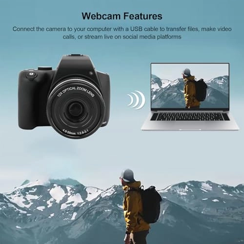 72MP 4K Vlogging Camera