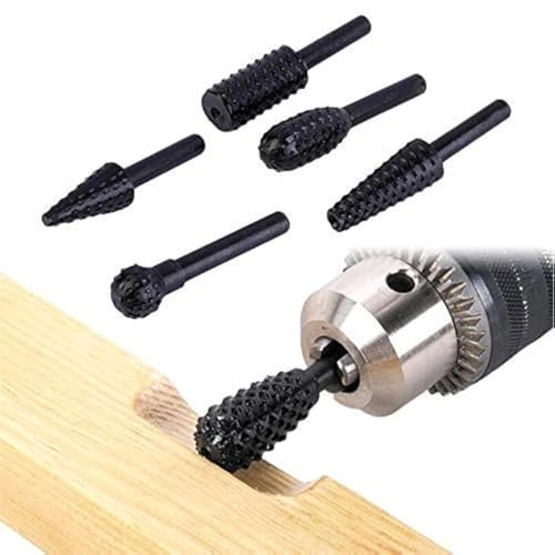 SHB Burr Drill Bit Set - High Speed Steel 5Pcs/Set
