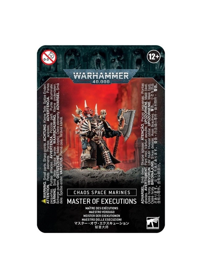 Games Workshop Chaos Space Marines Master of Executions - Warhammer 40,000