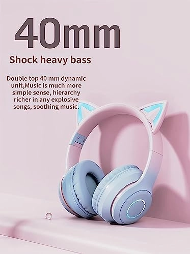 Wireless On-Ear Headphones with Purebass Sound - Wireless Headphone