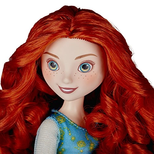 Merida Doll - Plastic Shimmering Gown