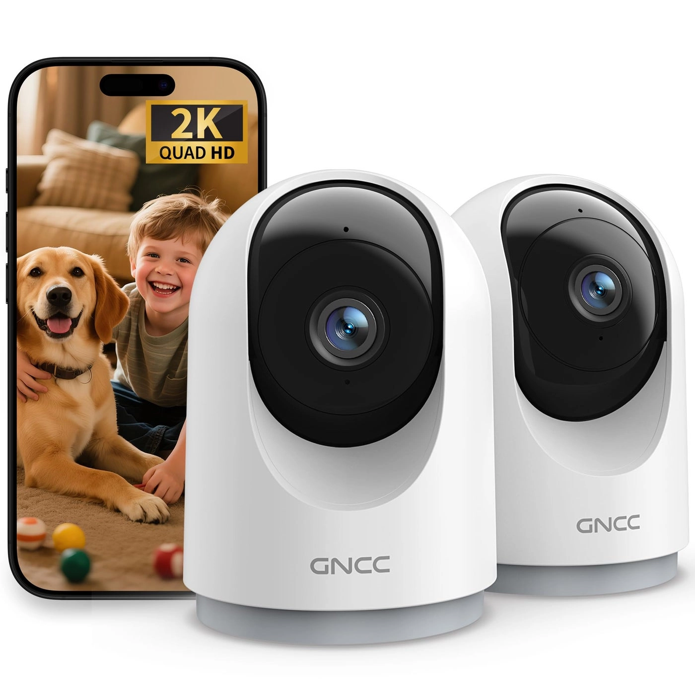Indoor Security Camera 2K Pack