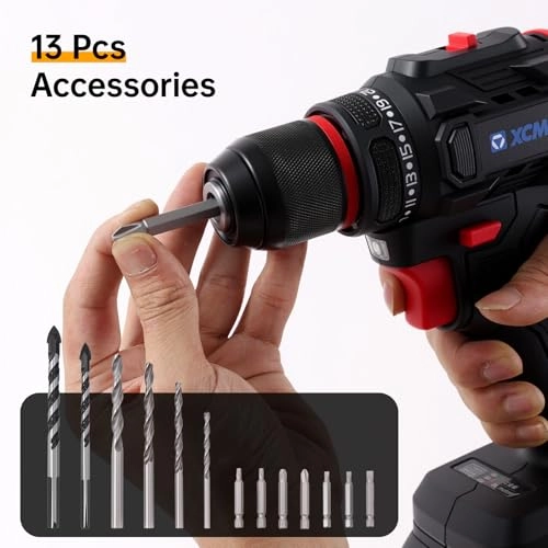 Cordless drill - 2.0AH 21V