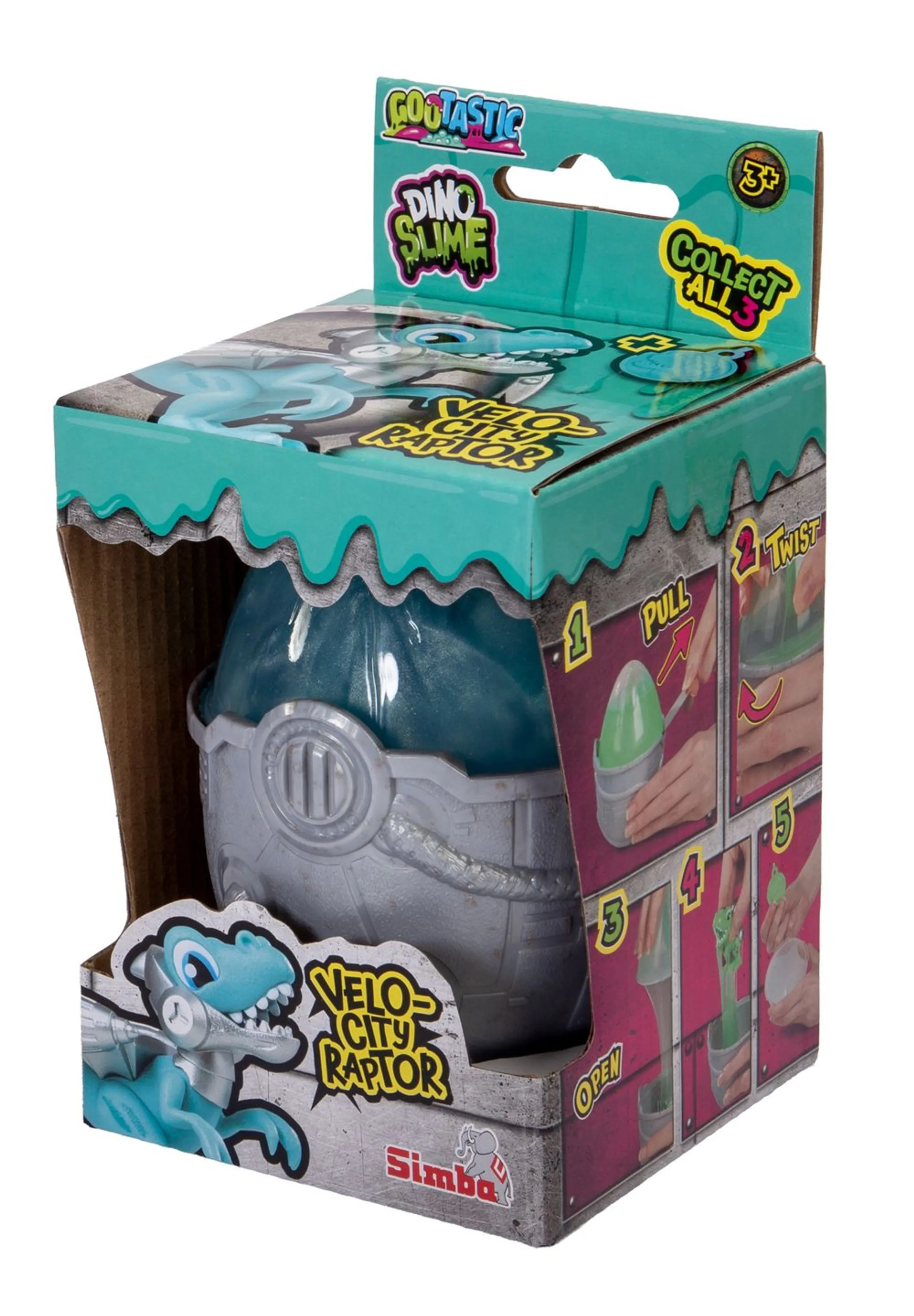 Gootastic Slime Egg With Dino - 3 years+