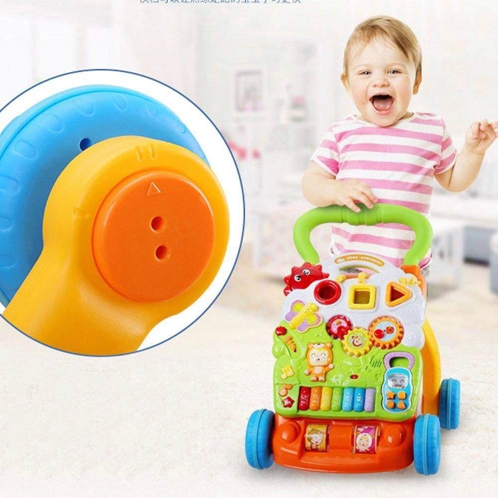 Baby Musical Learning Walker - With Toys & Music