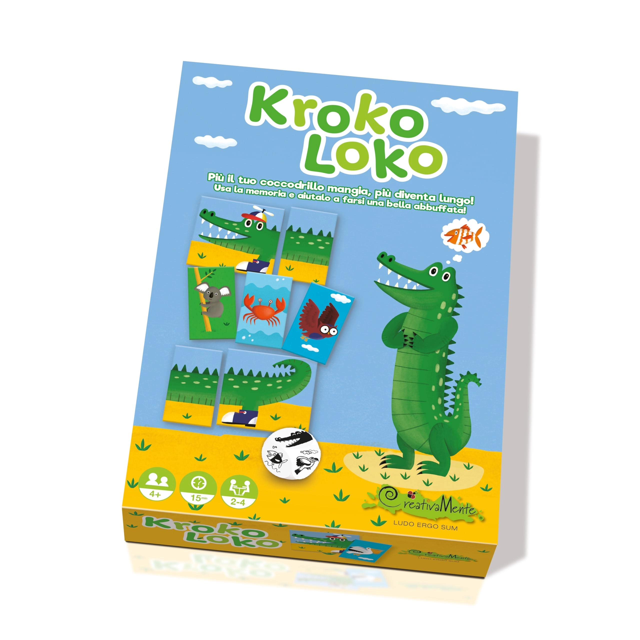 CreativaMente Kroko Loko - 3 years and up