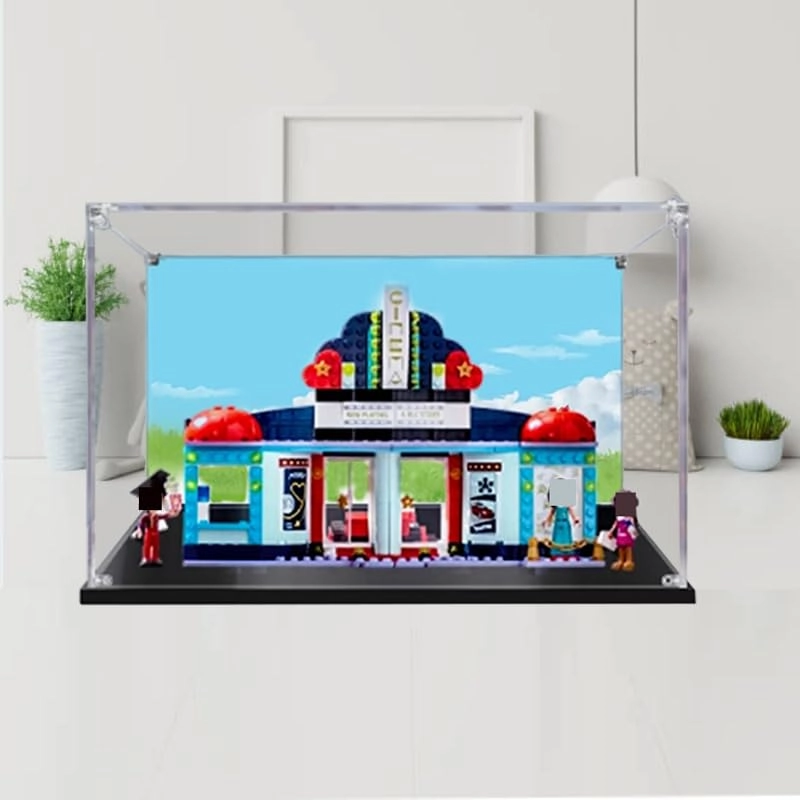 Acrylic Display Case for LEGO 41448 - Acrylic + Wood-Plastic Composite Material