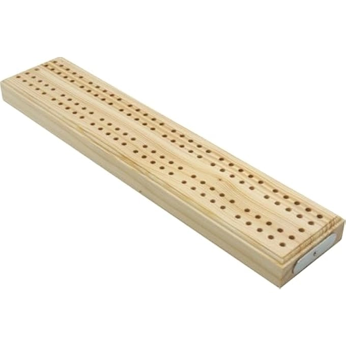 CRIBBAGE BOARD - WOODEN