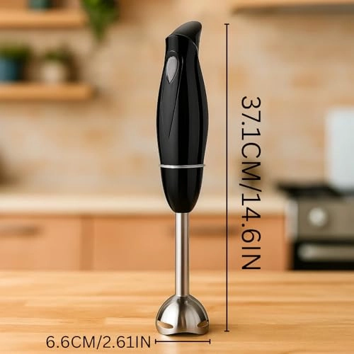 Hand Blender Set - 3-in-1 Handheld Mixer Stainless Steel Blending Stick