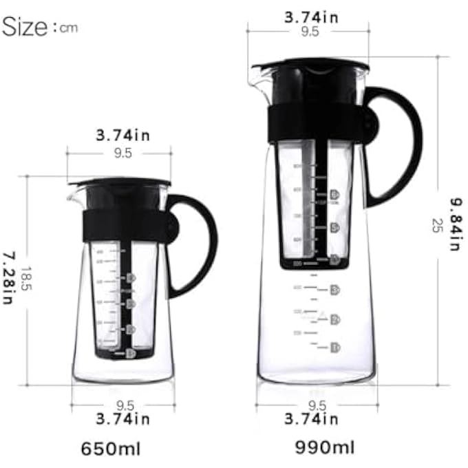 Cold Brew - 400Ml Filtered Adjustable Dripper