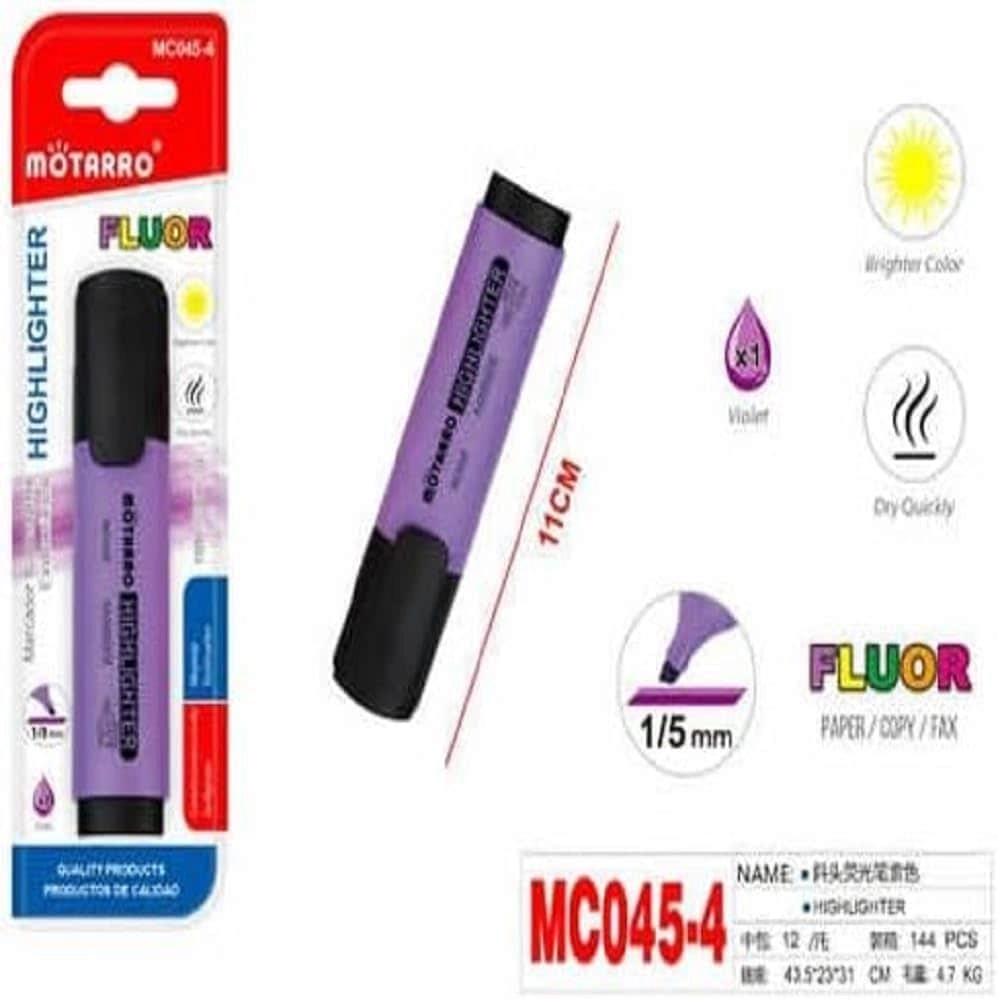 MC045-6 - Highlighter PACK OF 2
