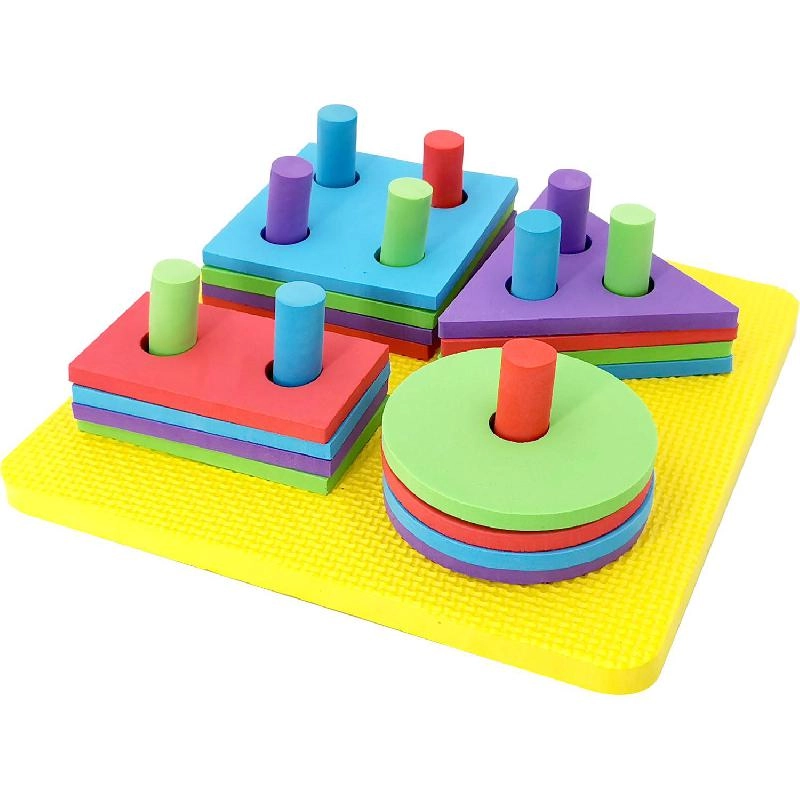 Non Branded Shape Sorter Colors - 3 Years and Above 21 Pieces