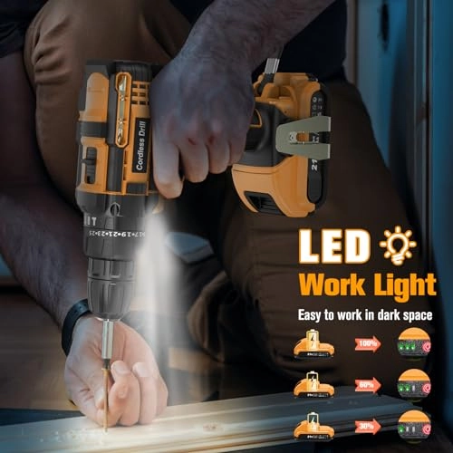 Hammer Drill - 2 x 2.0Ah