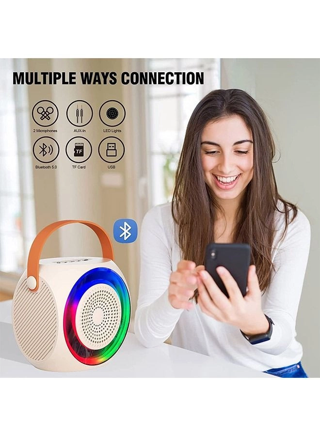 DMG Mini Karaoke Machine - Two microphones 10W