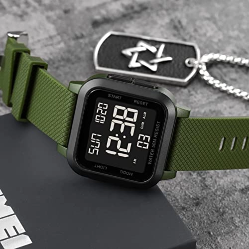 Sport Digital Watch 40mm Acrylonitrile Butadiene Styrene