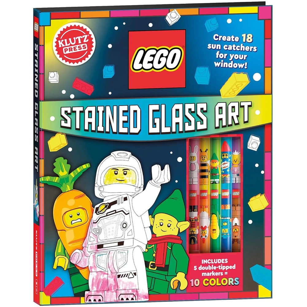 KLUTZ PRESS INC Lego Stained Glass Art - 18 piece(s)