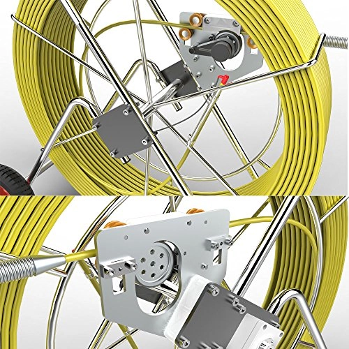 Sewer Waterproof Pipe Pipeline Drain Inspection System 7"LCD DVR HD 1000TVL(120M)