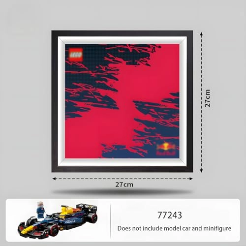 Display Wallboard Wall Mount Speed F-1 for Lego 77242 77243 77244 77245 77246