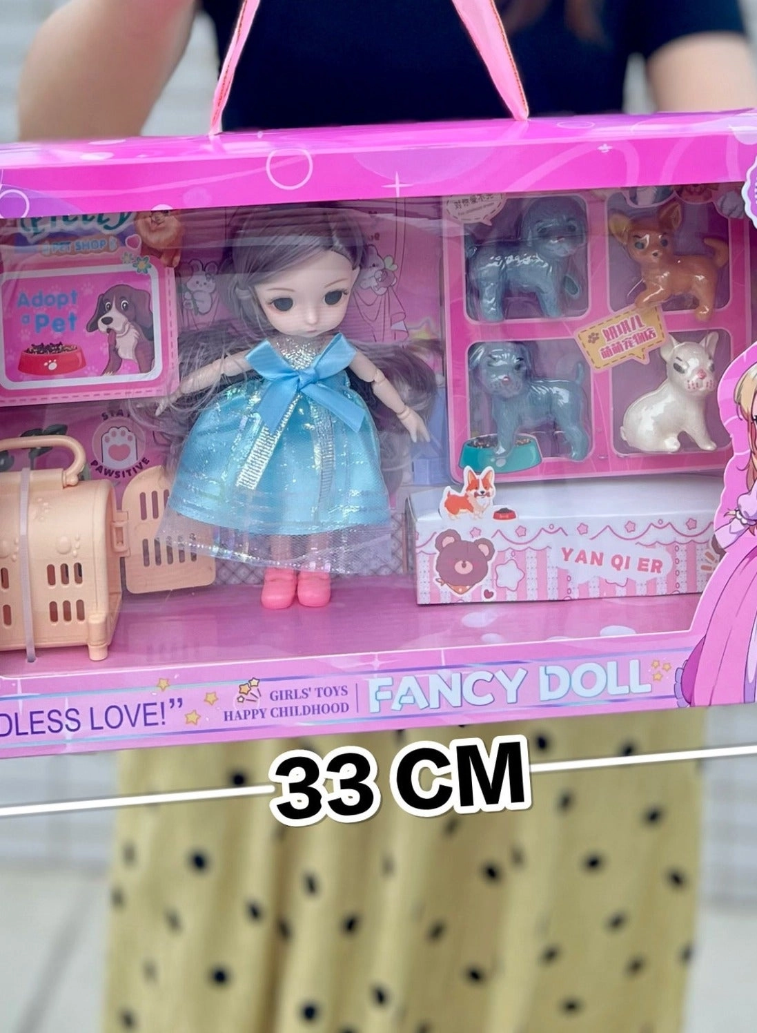 Doll Gift Box Set - Princess Multicolour