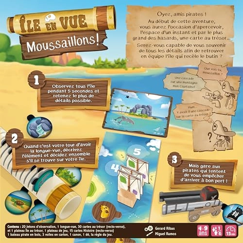 Foam View Island: Adventure Game (French)