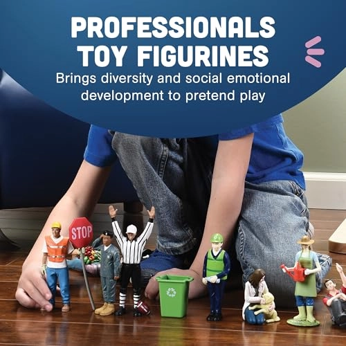 Pretend Professionals - 3 years Professionals Career Doll Figures 12