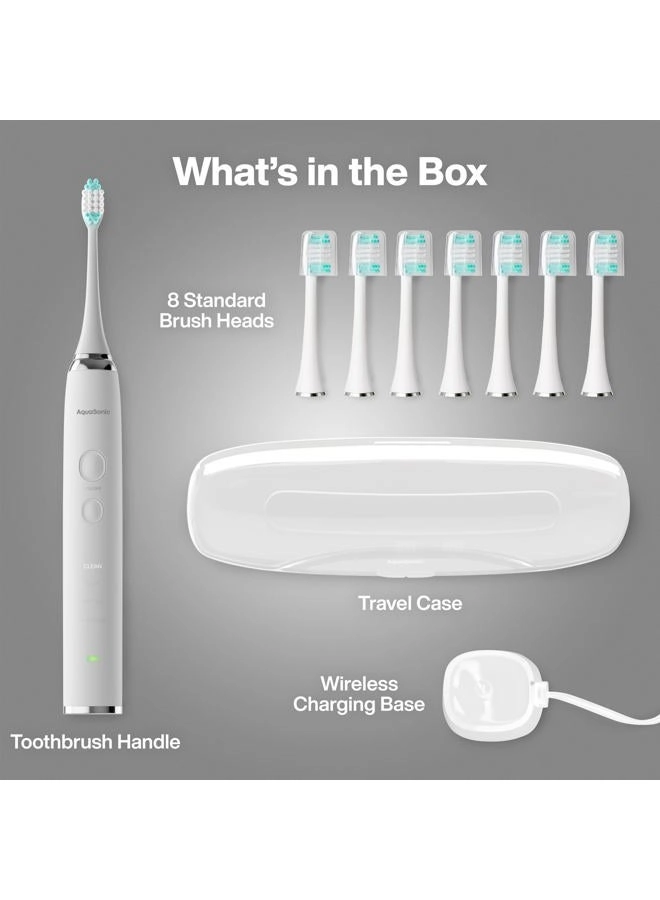 Vibe Series - 40000 VPM Wireless Charging 8 Brush Heads
