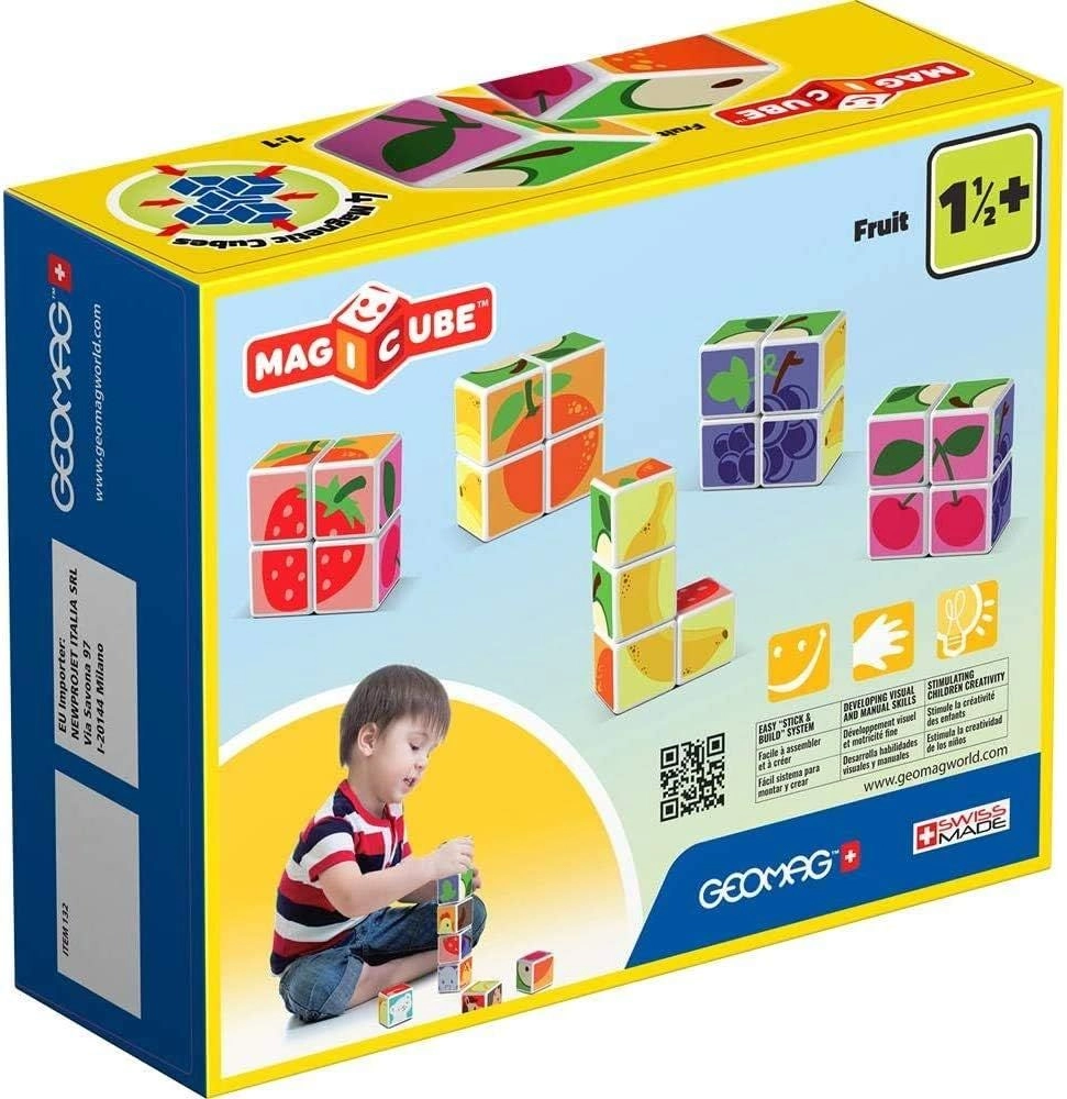 Magicube Mix And Match Fruits - 18 Months 7 Pcs