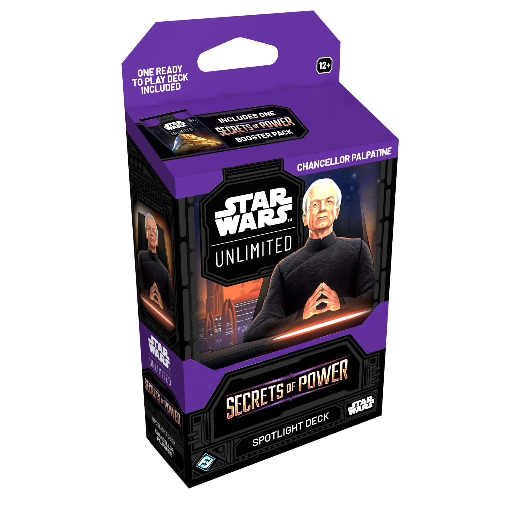 Asmodee Star Wars: Unlimited: Secrets of Power - Chancellor Palpatine Spotlight Deck
