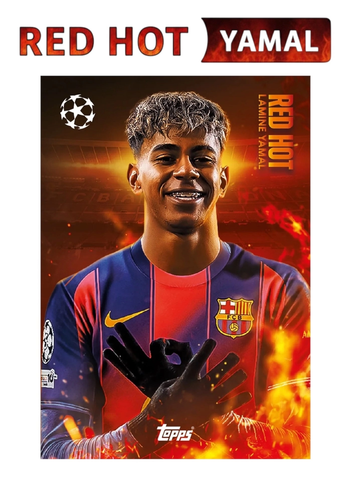 Topps Lamine Yamal + Bonus cards - 41 pcs