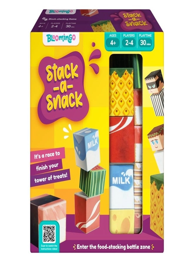 Stack A Snack: Interactive Stacking Game
