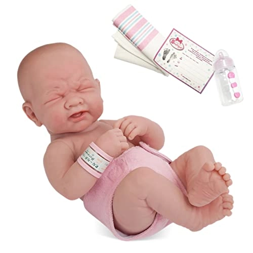 La Newborn - 15" Vinyl Real Girl Blue Eyes Ages 2+