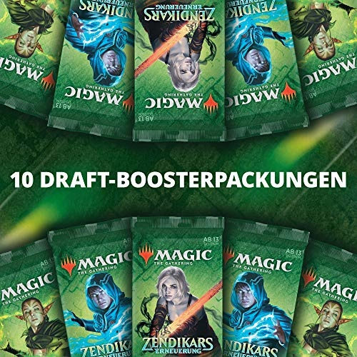 Zendikar's Renewal + Draft Booster Pack - 10pcs German