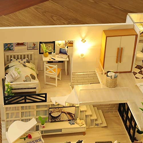 DIY Dollhouse Kit - Jungle Resort 1:24 Scale