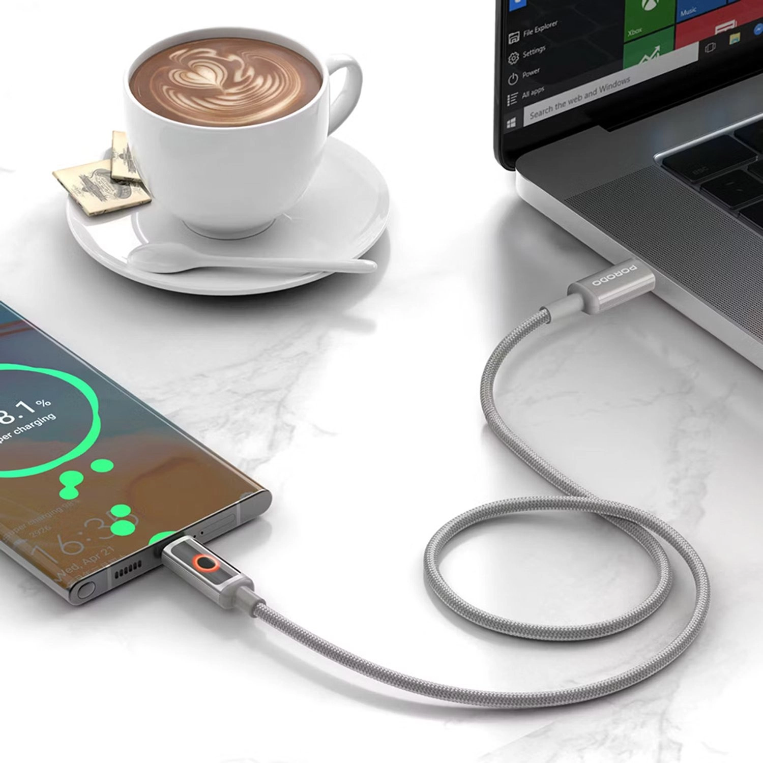 USB-C To USB-C Cable 60W USB-C to USB-C 1m